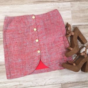 ✨ Leona by Lauren Leonard Tweed Skirt ✨